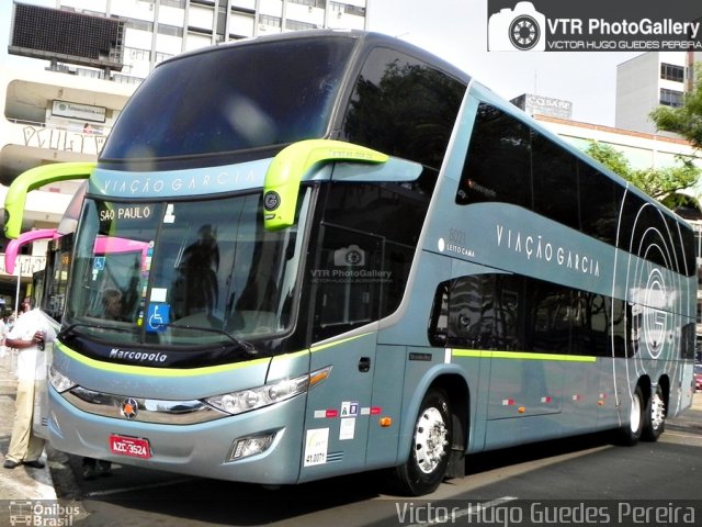 Viação Garcia 8021 na cidade de Maringá, Paraná, Brasil, por Victor Hugo Guedes Pereira. Número da foto: #4063493.