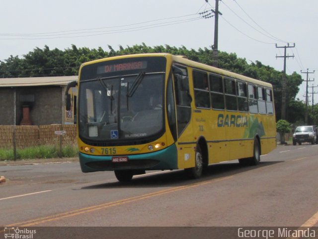 Viação Garcia 7615 na cidade de Marialva, Paraná, Brasil, por George Miranda. Número da foto: #4065863.