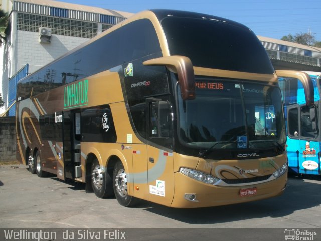 Linhatur Hotel e Turismo 7040 na cidade de Cariacica, Espírito Santo, Brasil, por Wellington  da Silva Felix. ID da foto: 4064921.