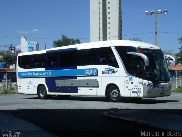 Auto Viação Bragança 11002 na cidade de Pouso Alegre, Minas Gerais, Brasil, por Marcio V Boas. Número da foto: #4065803.