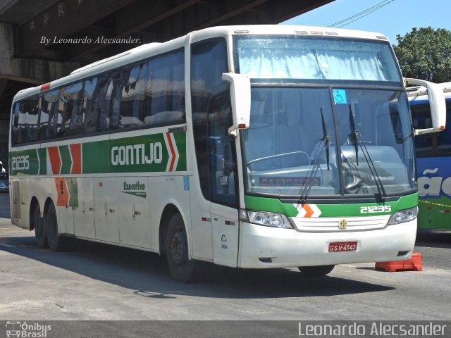 Empresa Gontijo de Transportes 21235 na cidade de Rio de Janeiro, Rio de Janeiro, Brasil, por Leonardo Alecsander. ID da foto: 4064562.