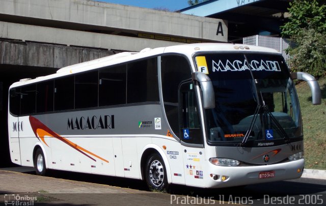 Auto Ônibus Macacari 9060 na cidade de Jaú, São Paulo, Brasil, por Cristiano Soares da Silva. Número da foto: #4068727.
