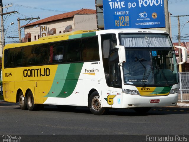 Empresa Gontijo de Transportes 11785 na cidade de Uberaba, Minas Gerais, Brasil, por Fernando Reis. Número da foto: #4067544.