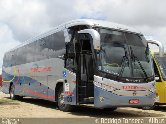 Mais Tur Turismo 1201 na cidade de Caruaru, Pernambuco, Brasil, por Rodrigo Fonseca. Número da foto: #4067488.