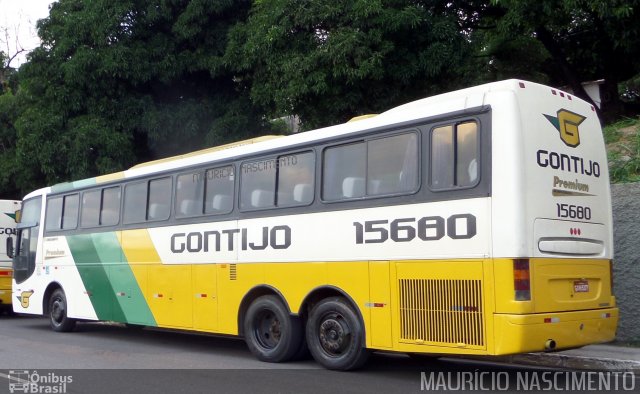 Empresa Gontijo de Transportes 15680 na cidade de Belo Horizonte, Minas Gerais, Brasil, por Maurício Nascimento. ID da foto: 4068701.