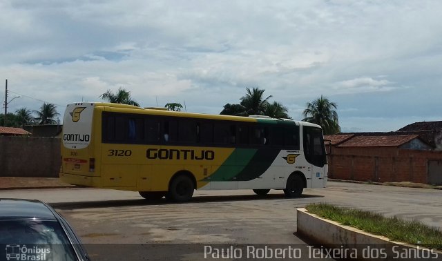 Empresa Gontijo de Transportes 3120 na cidade de Montalvânia, Minas Gerais, Brasil, por Paulo Roberto Teixeira dos Santos. ID da foto: 4066894.