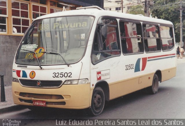 Viação Pavunense 32502 na cidade de Rio de Janeiro, Rio de Janeiro, Brasil, por Luiz Eduardo Pereira Santos Leal dos Santos. ID da foto: 4067662.