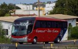 Expresso São Luiz 7630 na cidade de Cuiabá, Mato Grosso, Brasil, por Paulo Sergio Alves Venancio. Número da foto: #:id.