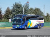 Pullman JR 44 na cidade de Chillán, Ñuble, Bío-Bío, Chile, por Pablo Andres Yavar Espinoza. ID da foto: :id.