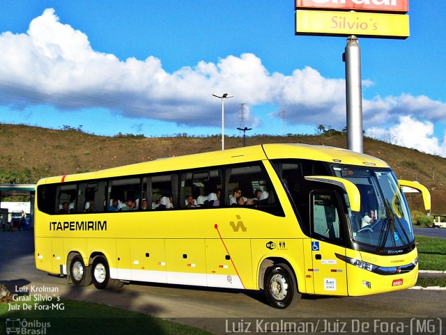 Viação Itapemirim 60659 na cidade de Juiz de Fora, Minas Gerais, Brasil, por Luiz Krolman. ID da foto: 4070573.