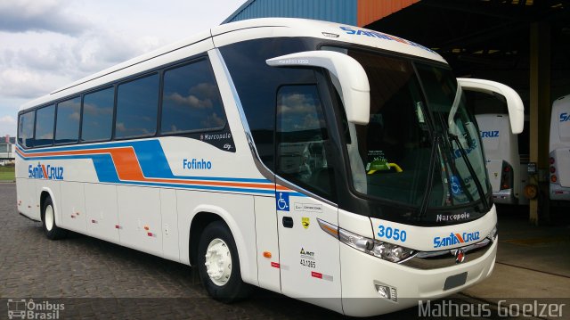 VUSC - Viação União Santa Cruz 3050 na cidade de Santa Cruz do Sul, Rio Grande do Sul, Brasil, por Matheus Goelzer. Número da foto: #4069671.