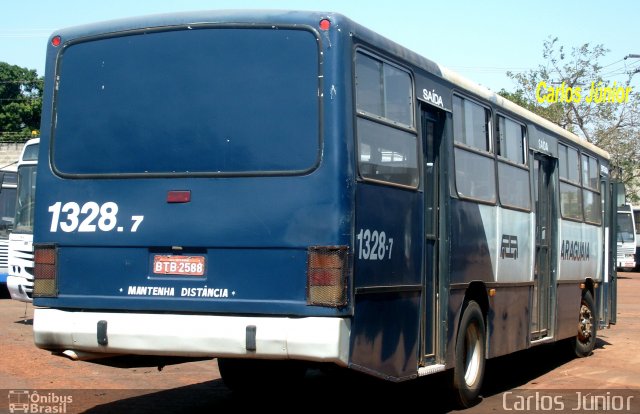 Rápido Araguaia 1328-7 na cidade de Goiânia, Goiás, Brasil, por Carlos Júnior. Número da foto: #4033435.
