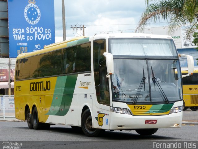 Empresa Gontijo de Transportes 11720 na cidade de Uberaba, Minas Gerais, Brasil, por Fernando Reis. Número da foto: #4033408.