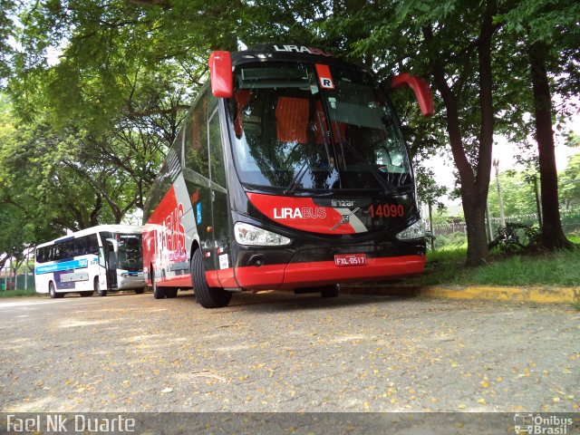 Lirabus 14090 na cidade de São Paulo, São Paulo, Brasil, por Raphael José da Silva. Número da foto: #4034945.