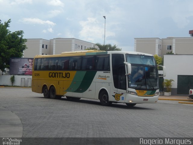 Empresa Gontijo de Transportes 12315 na cidade de Resende, Rio de Janeiro, Brasil, por Rogerio Marques. Número da foto: #4033365.