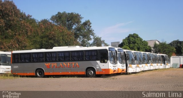 Planeta Transportes Rodoviários 3001 na cidade de Cariacica, Espírito Santo, Brasil, por Saimom  Lima. Número da foto: #4034128.
