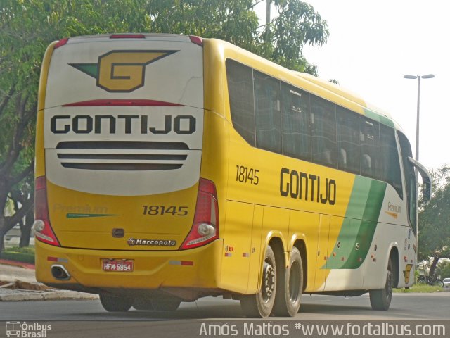 Empresa Gontijo de Transportes 18145 na cidade de Fortaleza, Ceará, Brasil, por Amós  Mattos. Número da foto: #4034006.
