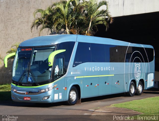 Viação Garcia 7106 na cidade de Apucarana, Paraná, Brasil, por Pedroka Ternoski. Número da foto: #4071567.