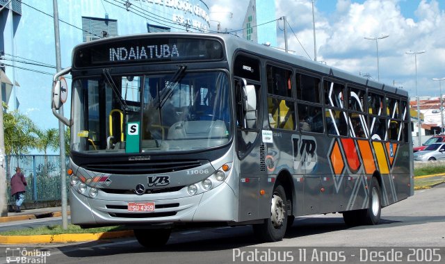 VB Transportes e Turismo 11006 na cidade de Salto, São Paulo, Brasil, por Cristiano Soares da Silva. Número da foto: #4071417.