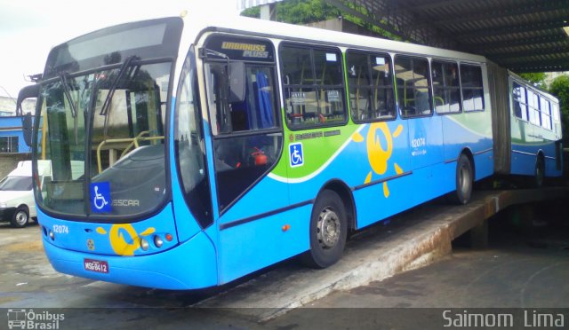 Viação Praia Sol 12074 na cidade de Vila Velha, Espírito Santo, Brasil, por Saimom  Lima. ID da foto: 4072014.