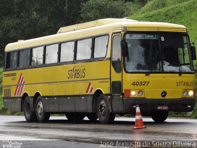 Viação Itapemirim 40327 na cidade de Barra do Piraí, Rio de Janeiro, Brasil, por José Augusto de Souza Oliveira. Número da foto: #4072424.
