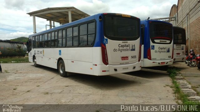Capital do Agreste Transporte Urbano 1455 na cidade de Caruaru, Pernambuco, Brasil, por Paulo Lucas. Número da foto: #4072926.