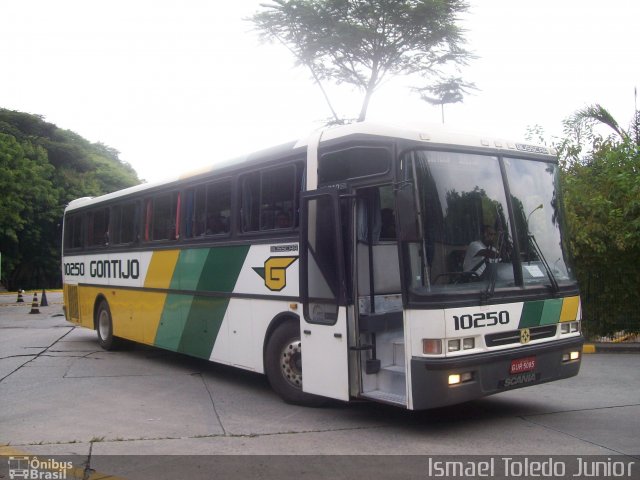 Empresa Gontijo de Transportes 10250 na cidade de São Paulo, São Paulo, Brasil, por Ismael Toledo Junior. Número da foto: #4073447.