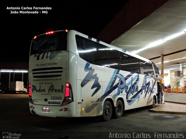 Pedra Azul Turismo 22000 na cidade de João Monlevade, Minas Gerais, Brasil, por Antonio Carlos Fernandes. Número da foto: #4074040.