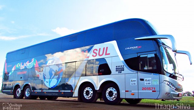 Real Sul Turismo 201571 na cidade de Samambaia, Distrito Federal, Brasil, por Thiago Silva . Número da foto: #4072994.