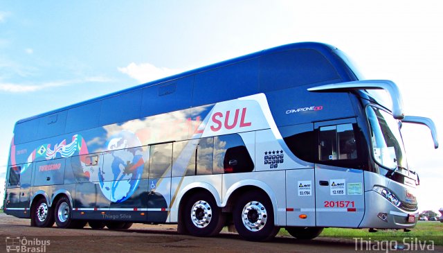 Real Sul Turismo 201571 na cidade de Samambaia, Distrito Federal, Brasil, por Thiago Silva . ID da foto: 4072994.