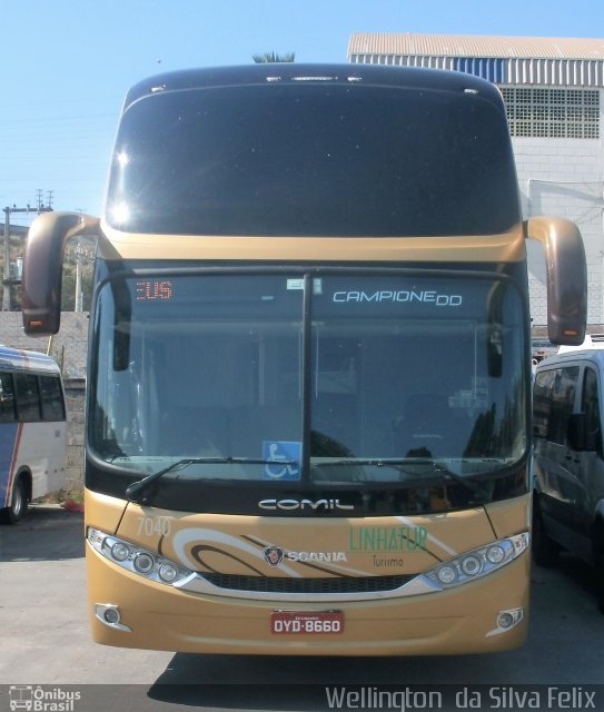 Linhatur Hotel e Turismo 7040 na cidade de Cariacica, Espírito Santo, Brasil, por Wellington  da Silva Felix. Número da foto: #4073236.