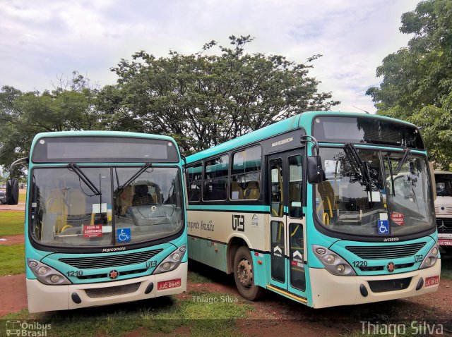 UTB - União Transporte Brasília 1210 na cidade de Brasília, Distrito Federal, Brasil, por Thiago Silva . Número da foto: #4072991.