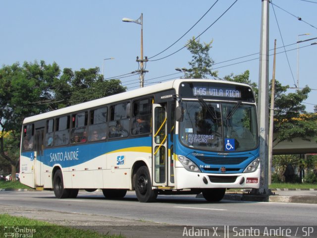 ETURSA - Emp. de Transp. Urbano e Rodoviário de Santo André 04 480 na cidade de Santo André, São Paulo, Brasil, por Adam Xavier Rodrigues Lima. Número da foto: #4073761.