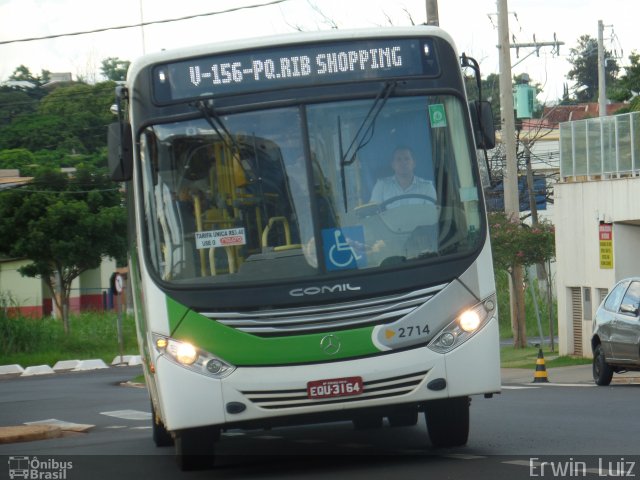 Sertran Transportes e Serviços LTDA 2714 na cidade de Ribeirão Preto, São Paulo, Brasil, por Erwin  Luiz. Número da foto: #4073345.