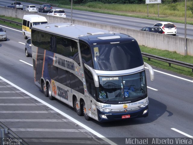 Santo Antônio Turismo 26600 na cidade de Barueri, São Paulo, Brasil, por Michael  Alberto Vieira. Número da foto: #4074574.