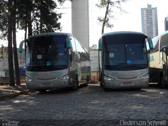 Viação Garcia 7222 na cidade de Curitiba, Paraná, Brasil, por Clederson Schmitt. ID da foto: 4073361.