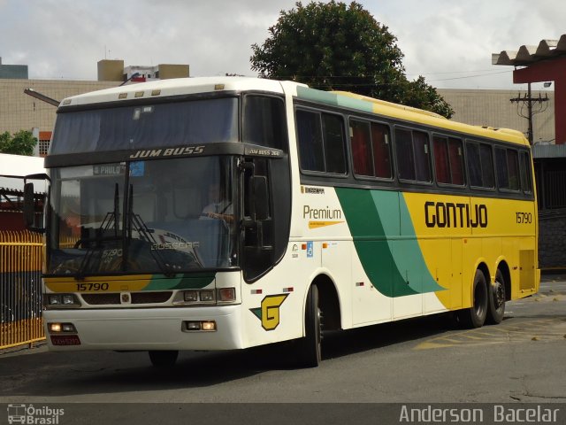 Empresa Gontijo de Transportes 15790 na cidade de Feira de Santana, Bahia, Brasil, por Anderson  Bacelar. Número da foto: #4073699.