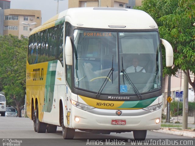 Empresa Gontijo de Transportes 18400 na cidade de Fortaleza, Ceará, Brasil, por Amós  Mattos. Número da foto: #4073775.
