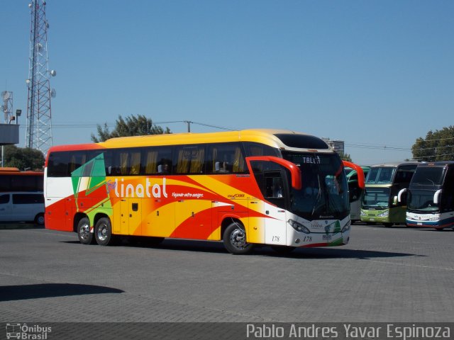 Buses Linatal 178 na cidade de Chillán, Ñuble, Bío-Bío, Chile, por Pablo Andres Yavar Espinoza. Número da foto: #4073157.
