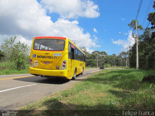 FAOL - Friburgo Auto Ônibus 035 na cidade de Nova Friburgo, Rio de Janeiro, Brasil, por Felipe França. Número da foto: #4074684.