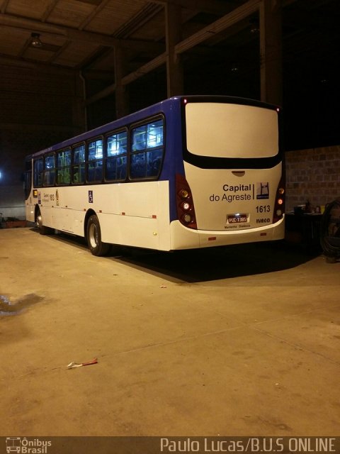 Capital do Agreste Transporte Urbano 1613 na cidade de Caruaru, Pernambuco, Brasil, por Paulo Lucas. Número da foto: #4075582.