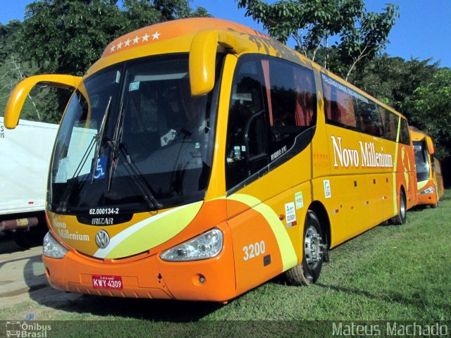 Novo Millenium Turismo 3200 na cidade de Angra dos Reis, Rio de Janeiro, Brasil, por Mateus Machado. Número da foto: #4076865.