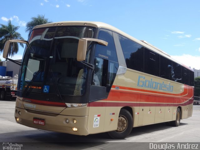 Auto Viação Goianésia 155003-6 na cidade de Goiânia, Goiás, Brasil, por Douglas Andrez. Número da foto: #4076943.