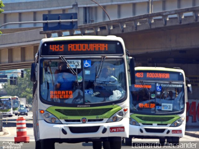 Viação VG B31011 na cidade de Rio de Janeiro, Rio de Janeiro, Brasil, por Leonardo Alecsander. ID da foto: 4075588.