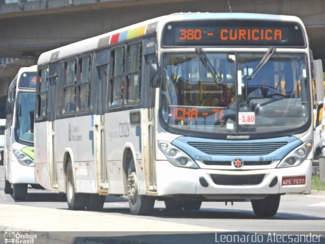 Transportes Litoral Rio C20229 na cidade de Rio de Janeiro, Rio de Janeiro, Brasil, por Leonardo Alecsander. Número da foto: #4075585.