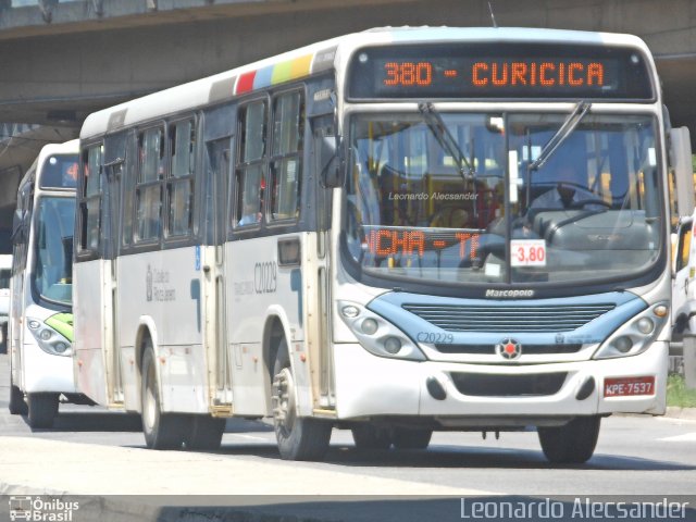 Transportes Litoral Rio C20229 na cidade de Rio de Janeiro, Rio de Janeiro, Brasil, por Leonardo Alecsander. ID da foto: 4075585.