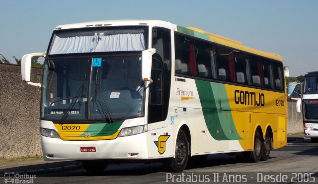 Empresa Gontijo de Transportes 12070 na cidade de São Paulo, São Paulo, Brasil, por Cristiano Soares da Silva. ID da foto: 4077662.