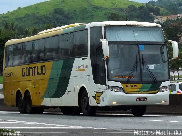 Empresa Gontijo de Transportes 12500 na cidade de Barra Mansa, Rio de Janeiro, Brasil, por Mateus Machado. Número da foto: #4078731.