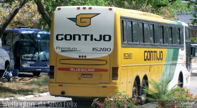 Empresa Gontijo de Transportes 15280 na cidade de Vitória, Espírito Santo, Brasil, por Wellington  da Silva Felix. ID da foto: 4077635.