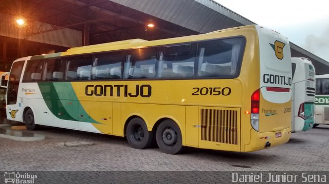 Empresa Gontijo de Transportes 20150 na cidade de Itabirito, Minas Gerais, Brasil, por Daniel Junior Sena. Número da foto: #4078644.